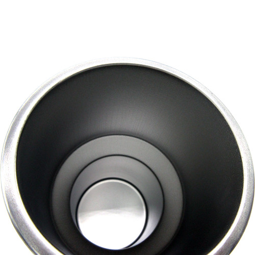 Portable 12V Stainless Steel Silver Heating Car Drink Mug Mini Thermal Mug Hot Drink Travel Cup