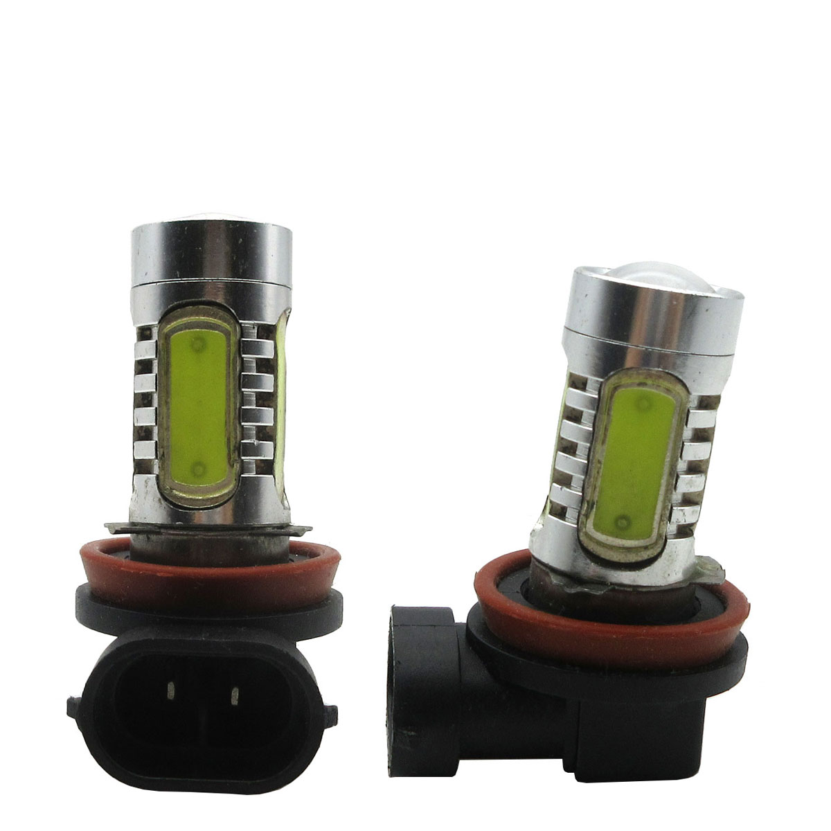 2X High Power H11 COB 11W LED Fog Light Driving Lamp Bulb White