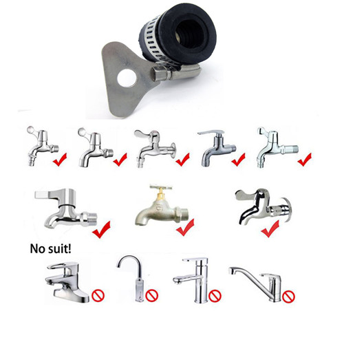 Garden Copper Water hose Tap Connectors Universal Adapter Faucet for Shower irrigation Watering