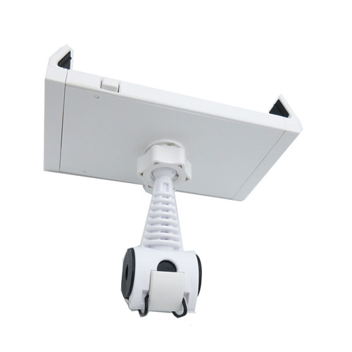 360 Degree Car Back Seat Headrest Mount Holder for iPad Mini/1/2/3/4/Air Galaxy Tablet White