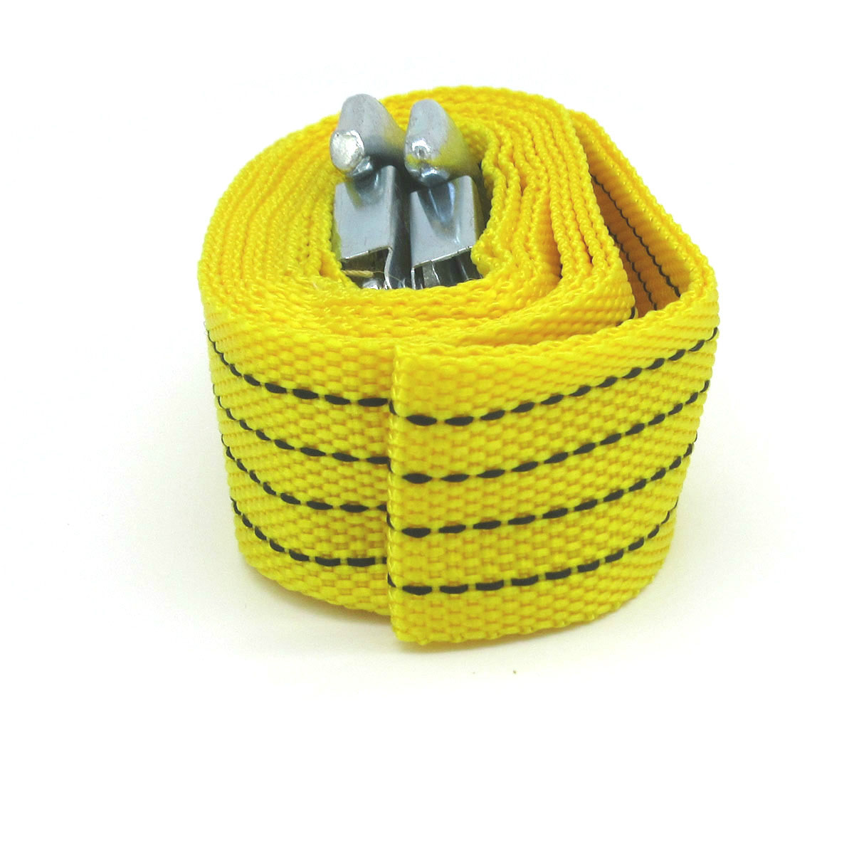 3M Car Tow Rope Cable Towing Strap With Hooks For Emergency Heavy Duty Pull Capacity 3 Tons Car Tool