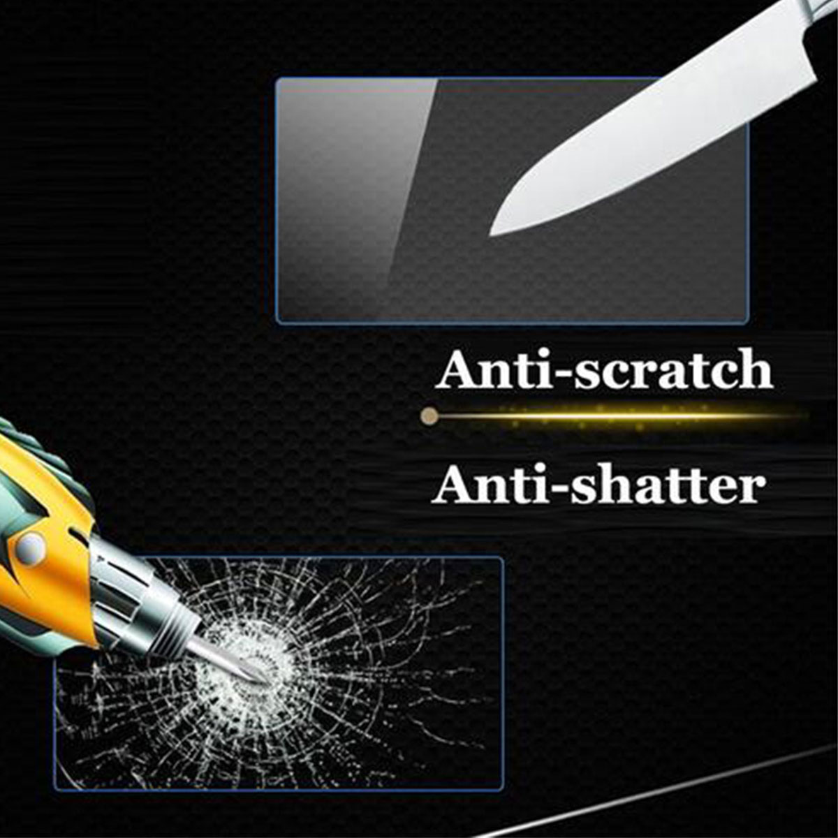 Premium 2.5D Edge Tempered Glass Screen Protector Cover for Car DVD GPS LCD Cover Guard