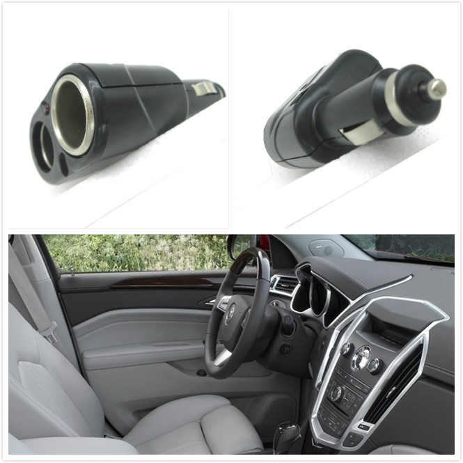 Dual Car Cigar Lighter Charger Socket Splitter 12V Car Socket Double Adapter Splitter
