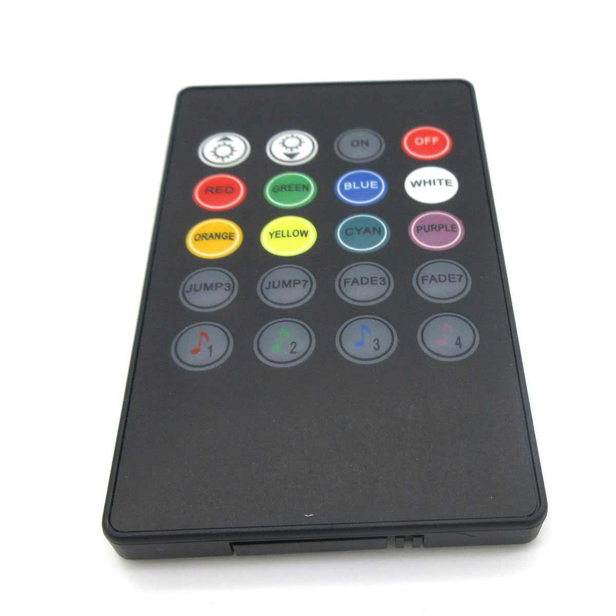 Car Interior RGB LED Strip Light Atmosphere Lamp Foot Decorative Light Lamp  Wireless IR Control