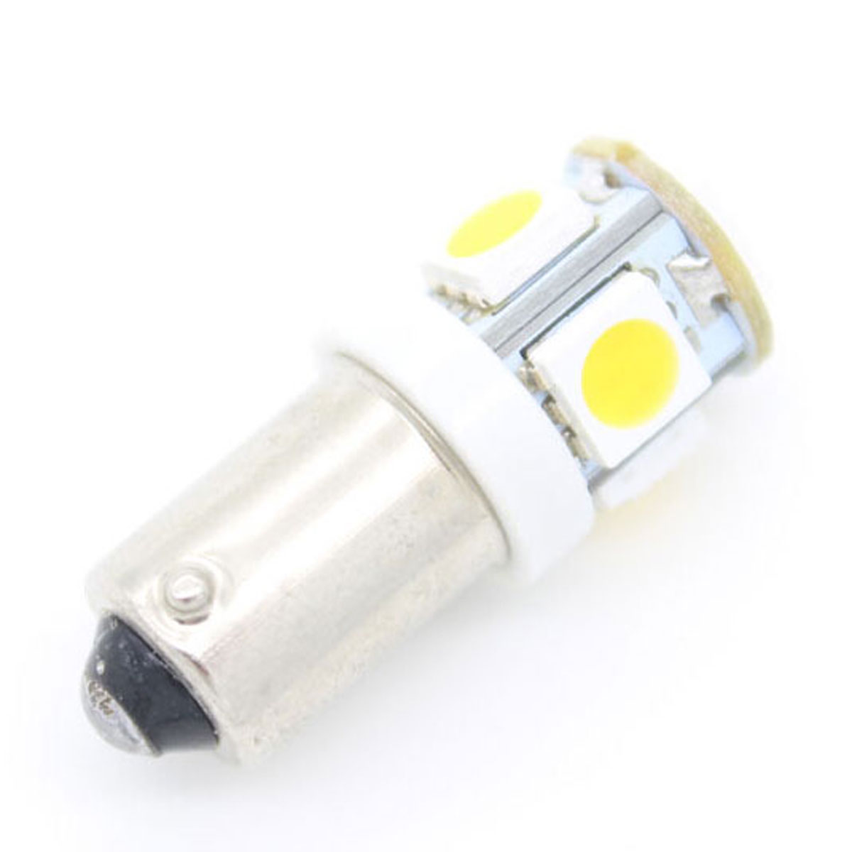 2X Car Marker Lamps T11 Ba9s T4w 5050 SMD 5 LED Auto Wedge Marker Light LED Bulb