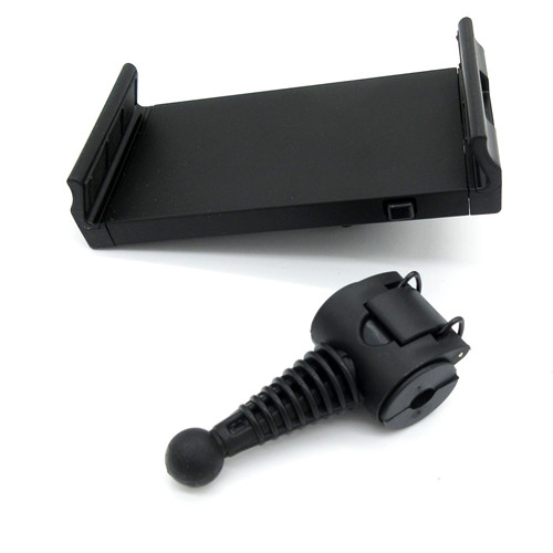 360 Degree Car Back Seat Headrest Mount Holder for iPad Mini/1/2/3/4/Air Galaxy Tablet Black