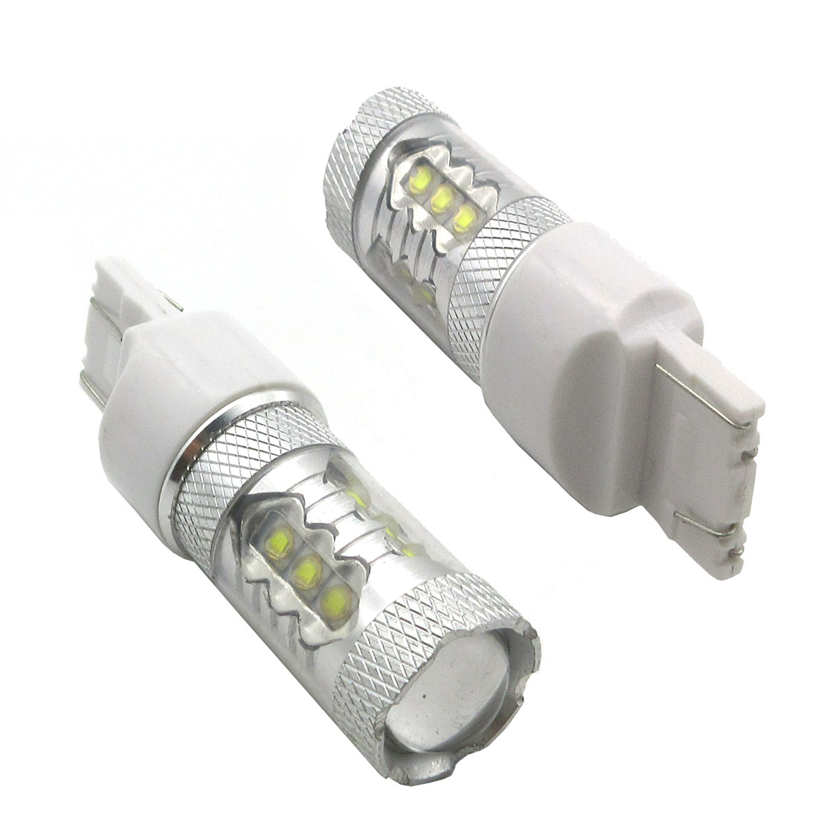 2X T20 80W 16SMD White High Power LED Light Bulbs Car Stoplight/Brake light