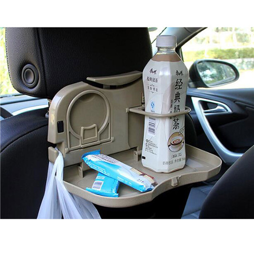 Muti-functional Folding Car Drinks Holders Car Table Stand Interior Organizer  Fashion Army Green