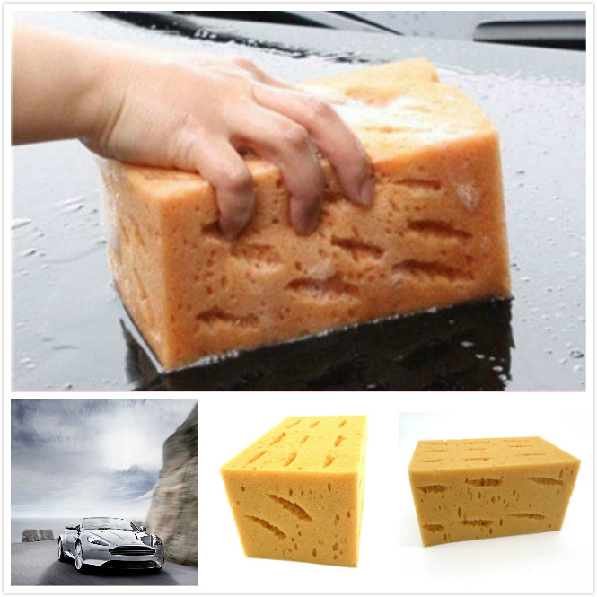 Cellular Car Wash Clean Sponge Cleaning Sponge Coral Thick Macroporous Cleaning for Home