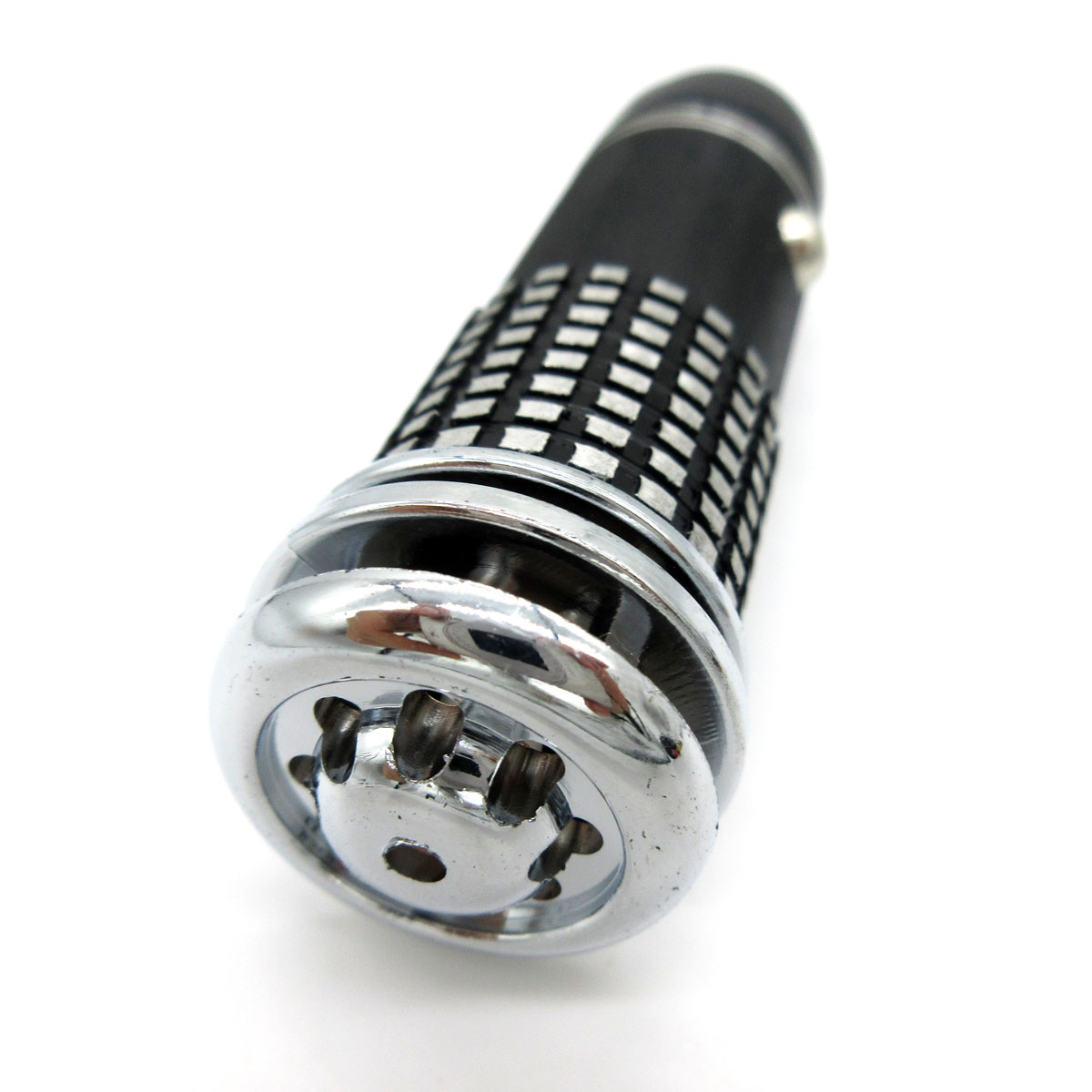 Car Auto Air Purifier Air Freshener Oxygen Bar Ozone Ionizer Remove Smoke And Clean Air Black