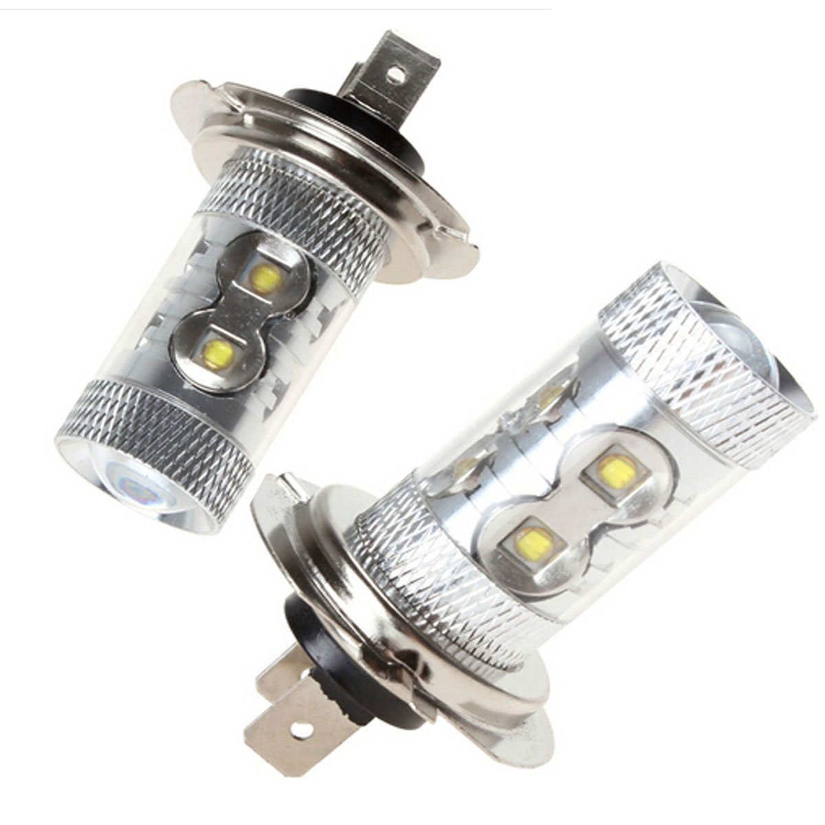 2x H7 50W White LED Car Fog Light /12V Fog Beam Lamp/Auto Head light