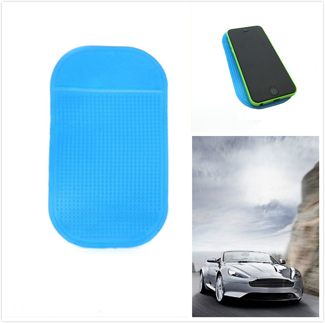 Silica Gel Blue Car Anti Slip Dash Non-slip Dashboard Pad Mat Sticky Holder For Mobile Phone