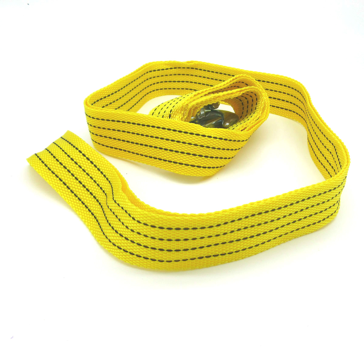 3M Car Tow Rope Cable Towing Strap With Hooks For Emergency Heavy Duty Pull Capacity 3 Tons Car Tool