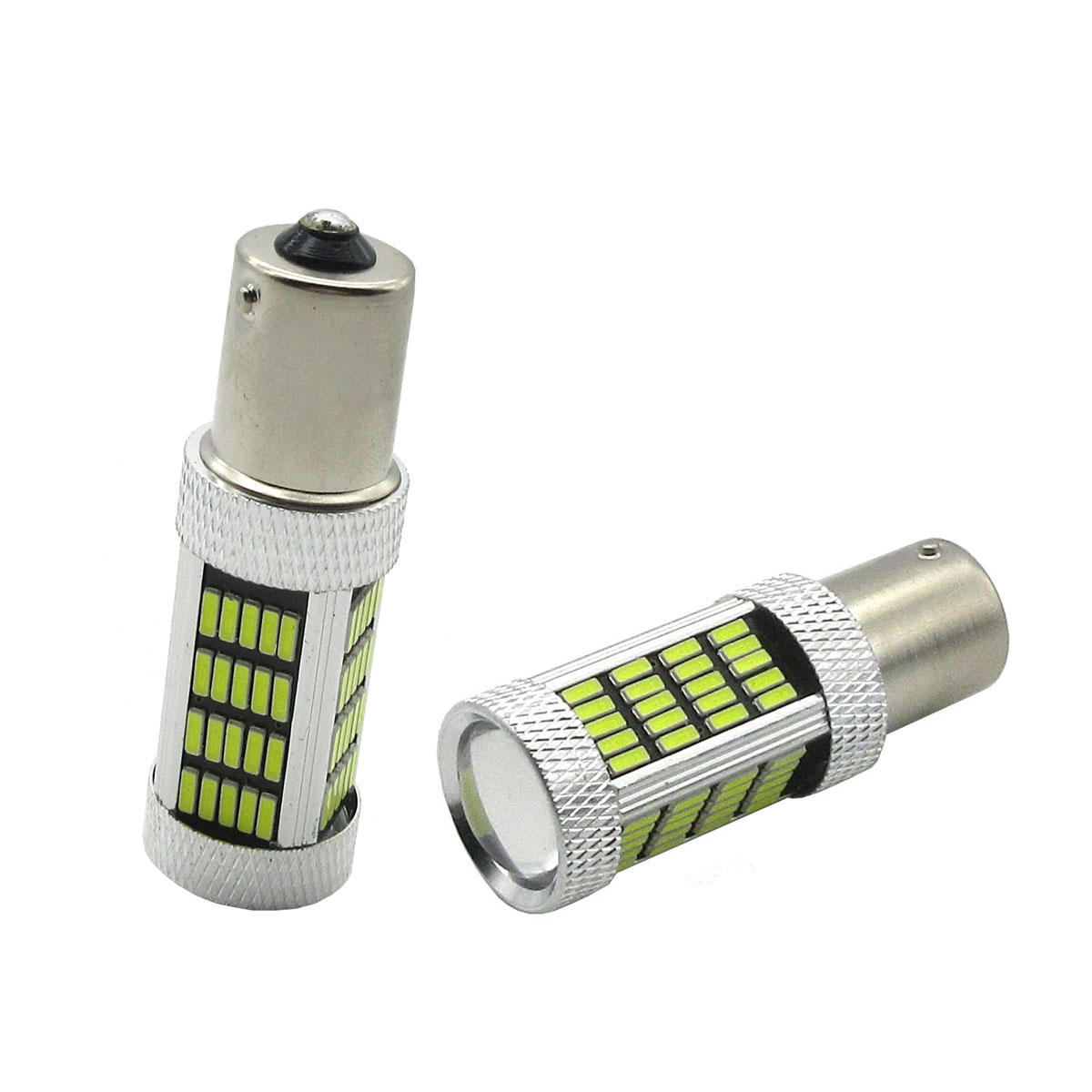 2X S25 1156 BA15S 92SMD White High Power LED Light Bulbs Car Stoplight/Brake light