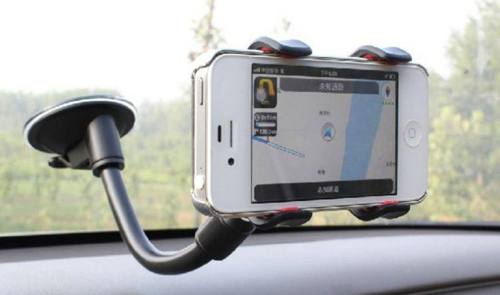 Universal 360 Degree Rotating Car Windshield Mount Holder Stand Bracket for Cell Phone