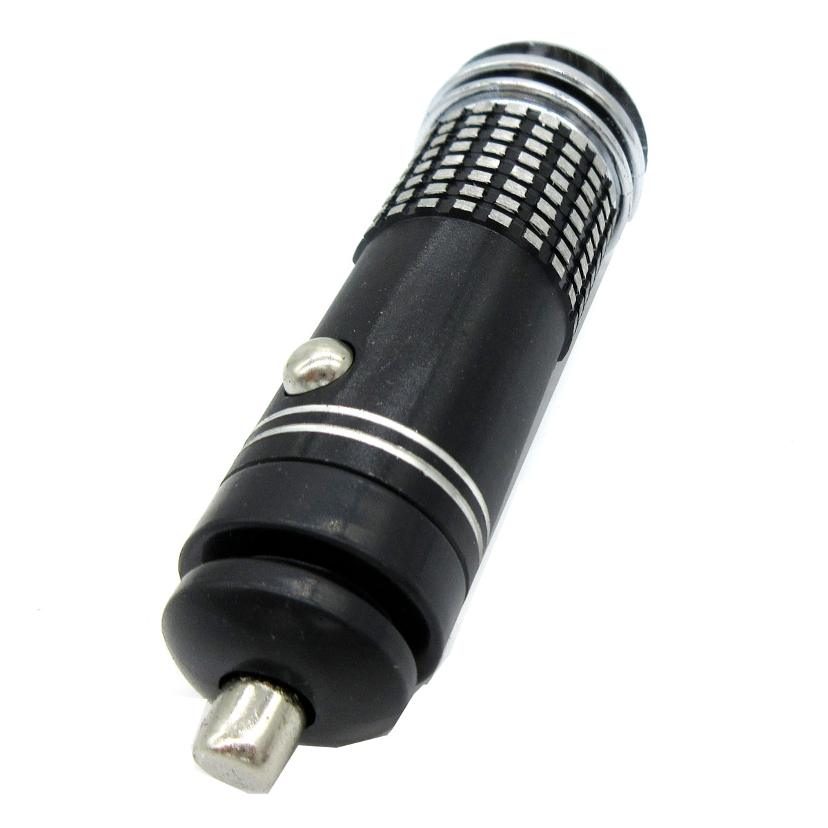 Car Auto Air Purifier Air Freshener Oxygen Bar Ozone Ionizer Remove Smoke And Clean Air Black