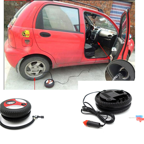 Portable Car Air Compressor Auto Inflatable Pumps Electric Tyre Inflaters