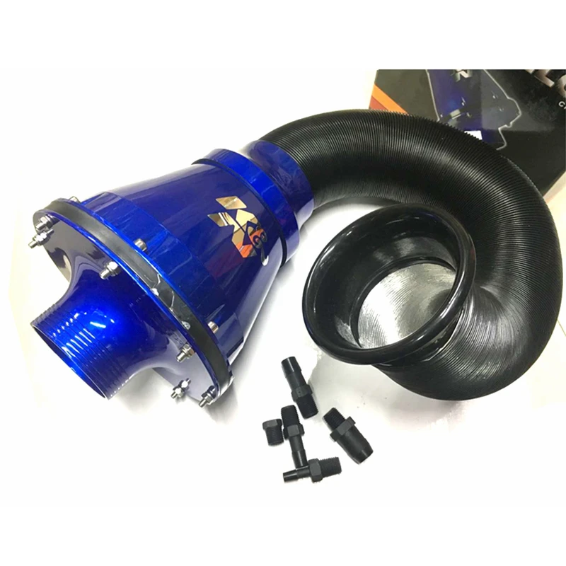 70MM Air Filter Apollo Cis Closed Intake System Automotive Flow Air Filter Air Intake Kit System High-Flow Air Filter