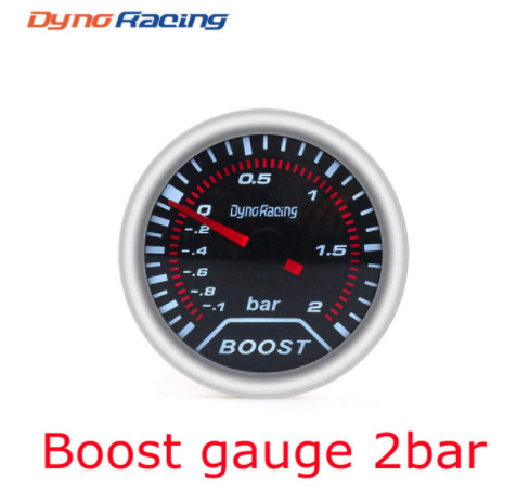 Dynoracing 2" 52mm Car boost gauge bar psi Exhaust gas temp water temp oil temp oil press Air fuel gauge voltmeter RPM