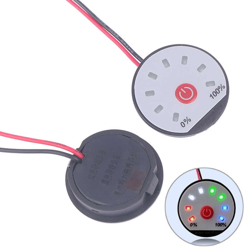12V 24V 36V Lithium Battery Capacity Indicator 3S 4S 6S 7S 10S Power Level Meter LED Display Li ion Tester