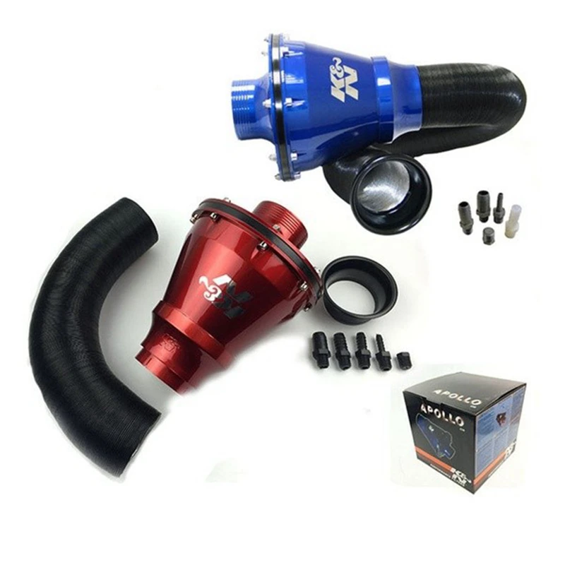 70MM Air Filter Apollo Cis Closed Intake System Automotive Flow Air Filter Air Intake Kit System High-Flow Air Filter