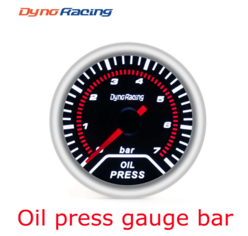 Dynoracing 2" 52mm Car boost gauge bar psi Exhaust gas temp water temp oil temp oil press Air fuel gauge voltmeter RPM