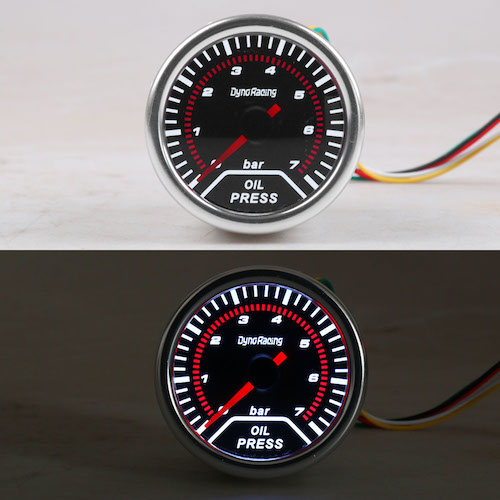 Dynoracing 2" 52mm Car boost gauge bar psi Exhaust gas temp water temp oil temp oil press Air fuel gauge voltmeter RPM