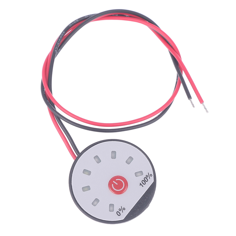 12V 24V 36V Lithium Battery Capacity Indicator 3S 4S 6S 7S 10S Power Level Meter LED Display Li ion Tester