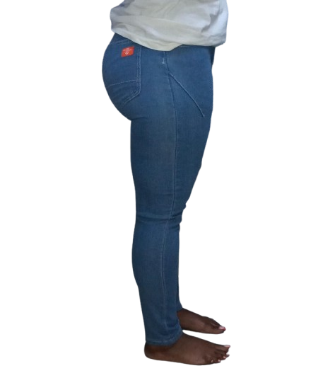 Women’s High-Waist Skinny Jeans – Light Blue. Sizes: 28, 29, 30, 31, 32, 33, 34. Women's Jeans.