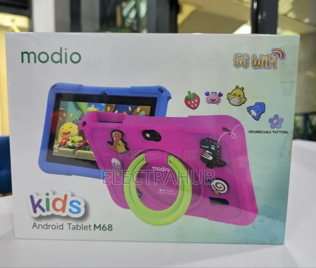 DISCOUNT DEALS!! MODIO M68 4G KID'S TABLET: | 7 Inch IPS HD Screen | 6GB RAM+128GB ROM | 3000mAh Battery | 5.0MP Rear & 2.0MP Selfie Camera | Android 11 | Wi-Fi Only | Bluetooth | Type-C | - Tablets