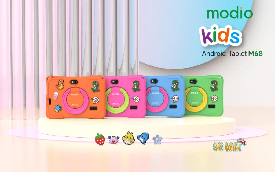DISCOUNT DEALS!! MODIO M68 4G KID'S TABLET: | 7 Inch IPS HD Screen | 6GB RAM+128GB ROM | 3000mAh Battery | 5.0MP Rear & 2.0MP Selfie Camera | Android 11 | Wi-Fi Only | Bluetooth | Type-C | - Tablets