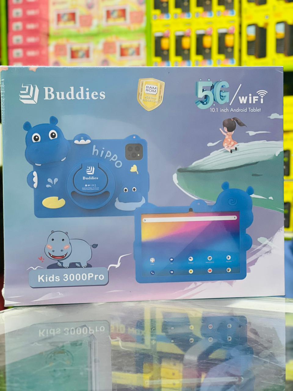 NEW ARRIVAL BUDDIES!! KIDS 2 STUDY TABLET 5G WIFI TABLETS 8GB RAM / 256GB ROM STORAGE With BOTH SIM CARD SLOT AND MEMORY CARD SLOT, ANDROID TAB FOR LEARNING AND FUN