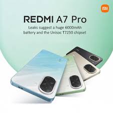 LIMITED OFFER!! XIAOMI REDMI A7 PRO:| 6.9″ IPS LCD Screen | 4GB RAM+64GB ROM | 6000mAh Battery | Dual SIM | 50MP Rear & 8MP Selfie Camera | Android 15 | On-screen Fingerprint Unlock | Smartphones