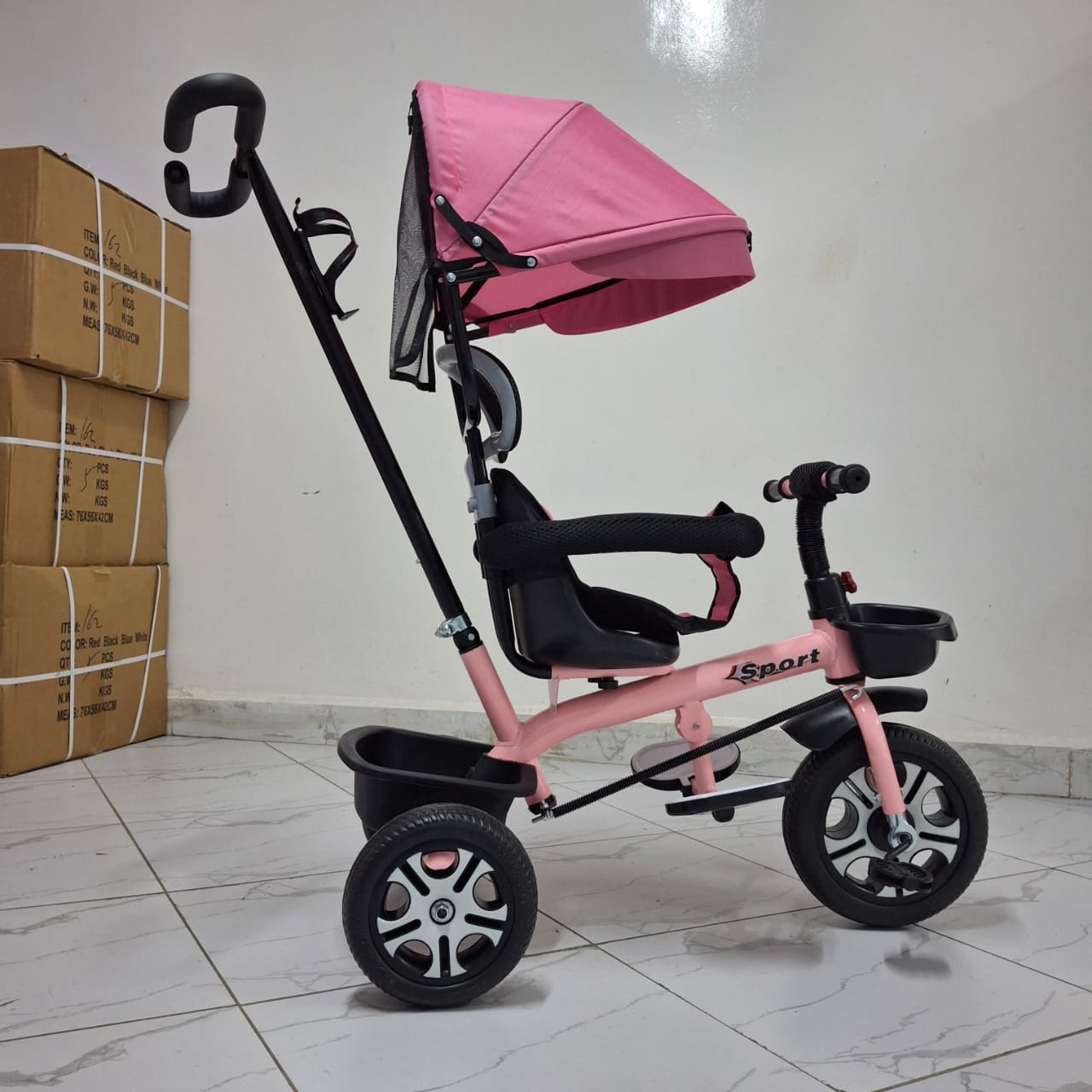 🔥 BEST DEAL OFFER 🔥 - A 1 pc tricycle bike with canopy  perfect for kids at affordable price and of very high quality