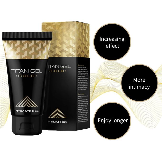 Titan Gel Penis Enlargement Gel Gold plus Growth Cream Special Gel For Men -50ml
