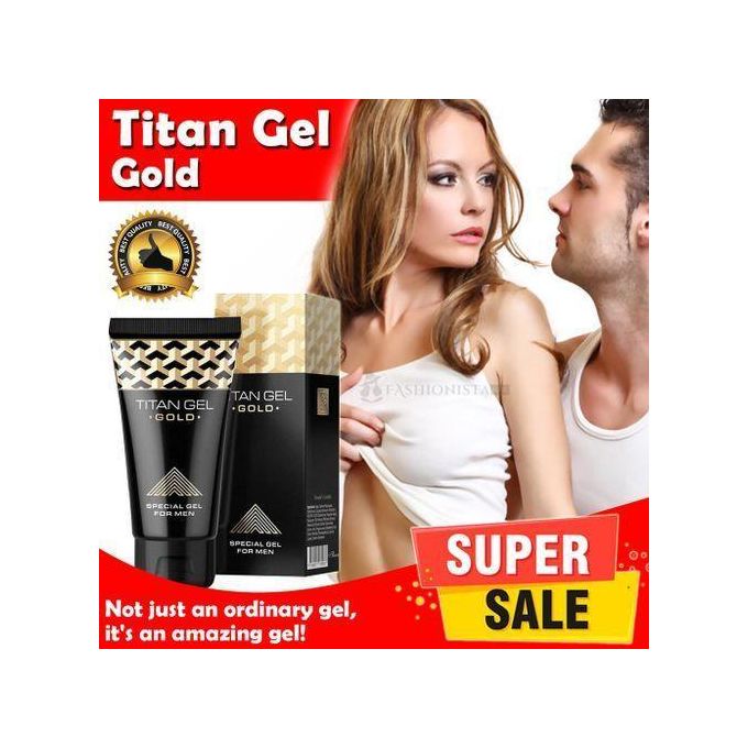 Titan Gel Penis Enlargement Gel Gold plus Growth Cream Special Gel For Men -50ml