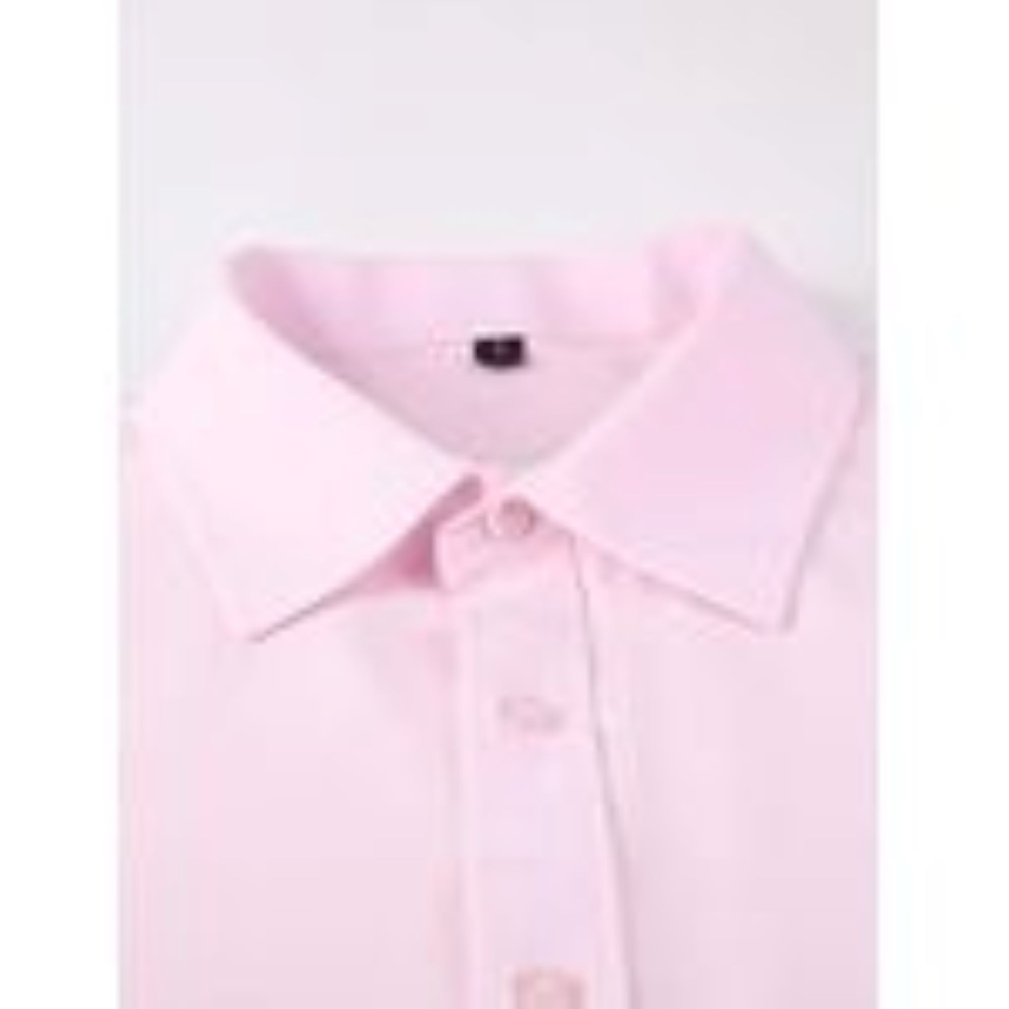 Official Pink Men pure Cotton Slim Fit Official Casual Button Down Shirt