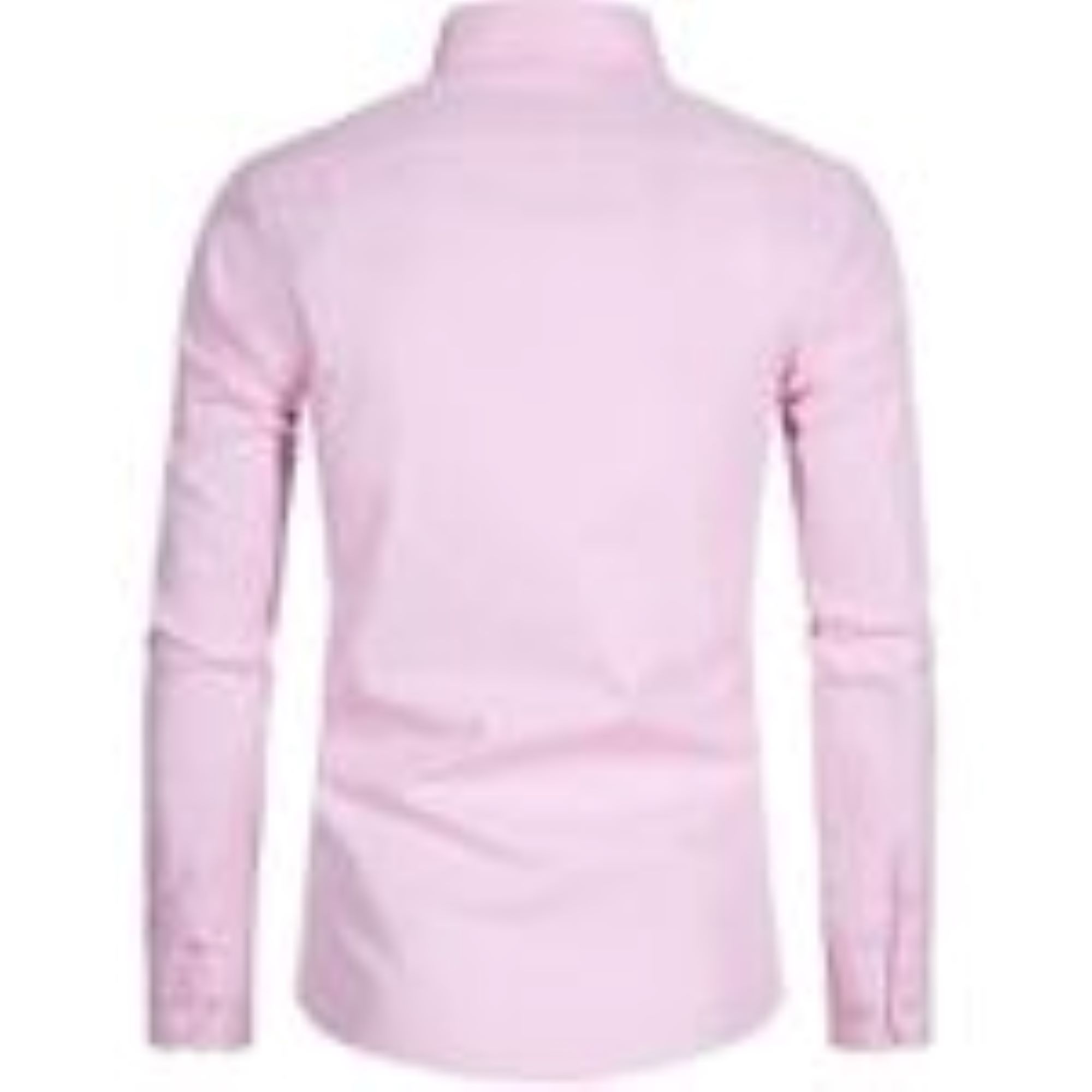 Official Pink Men pure Cotton Slim Fit Official Casual Button Down Shirt