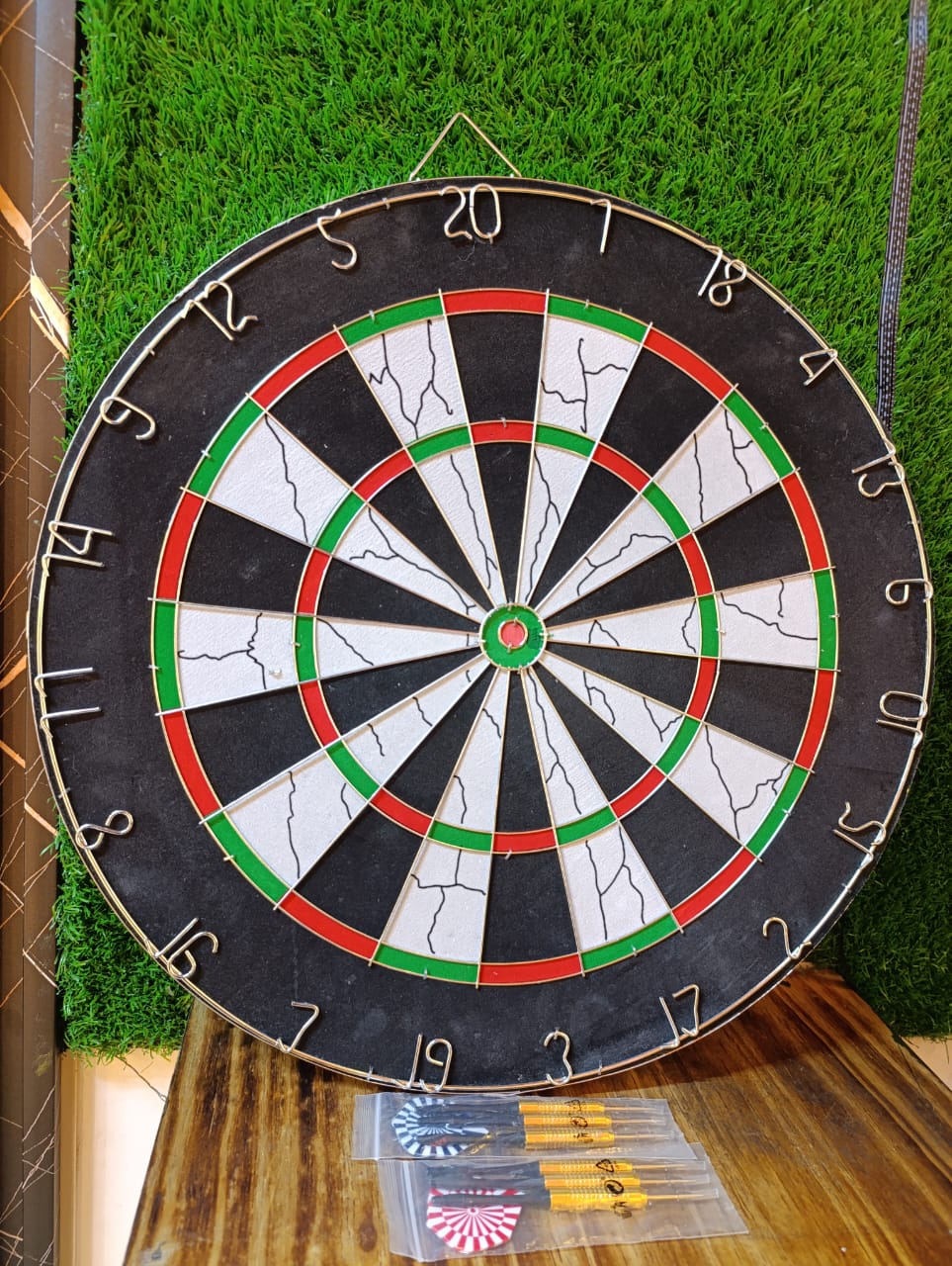 💎 Limited Deal 💎 Professional Dart Board Set – High Quality Wall Mounted Dart Game for Adults & Kids Indoor Sports & Entertainment Fun Game