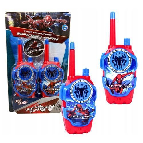 🎉 Flash Offer 🎉 Kids Spiderman Walkie Talkie Set – 2 Way Communication Toy for Boys with Clear Sound, Long Range Outdoor Adventure Toy