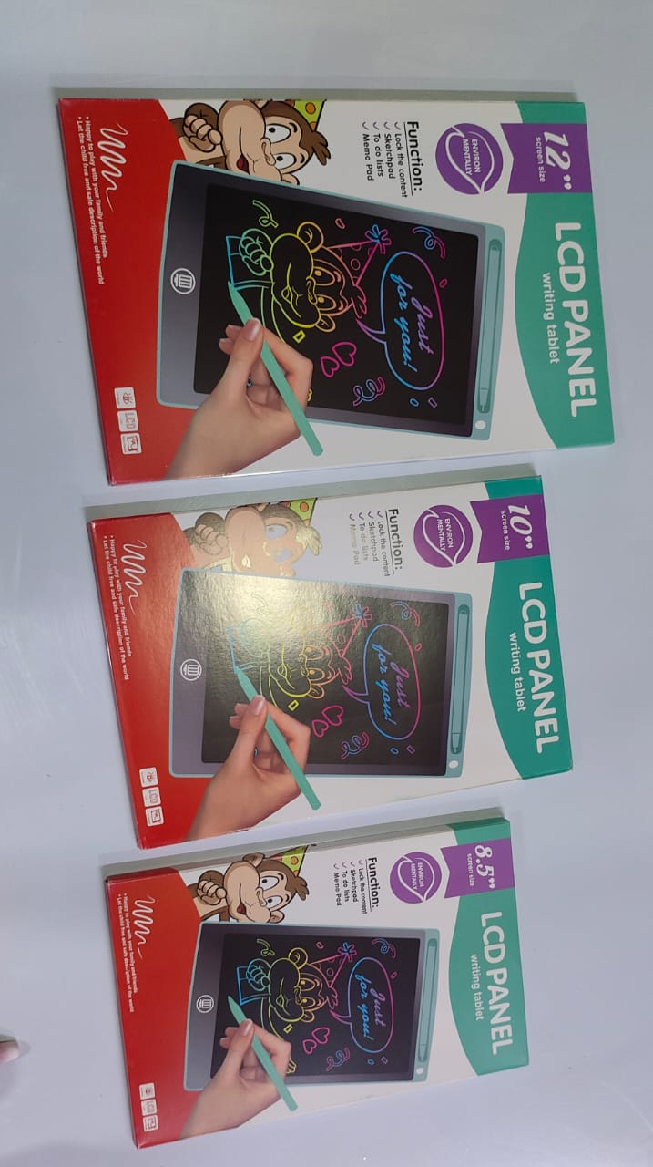 🚨 Final Deal 🚨12 Inch LCD Writing Tablet for Kids – Reusable Drawing Board Educational Learning Toy with Erase Button & Eye Protection Screen