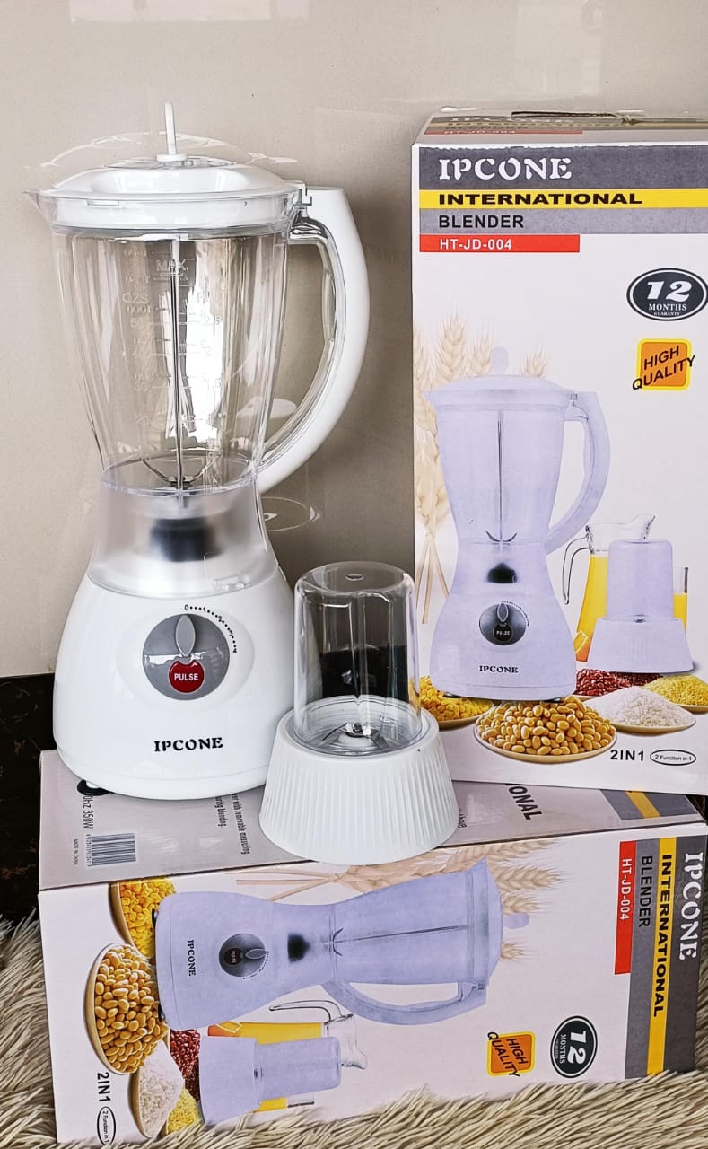 🥤 IPcone 2-in-1 Blender – High-Speed Electric Blender & Grinder | Multi-Function Kitchen Appliance for Smoothies, Juices & Dry Grinding