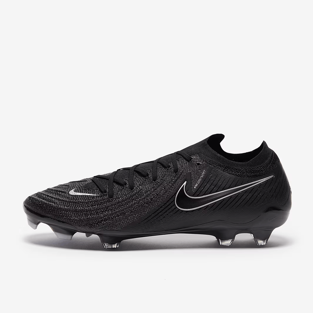 Phantom GX II Black(Dark Knight) Soccer Shoes - FG Elite Shadow Football Boots 🦶⚽👟