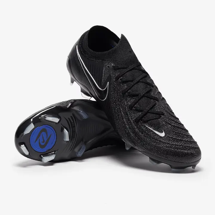 Phantom GX II Black(Dark Knight) Soccer Shoes - FG Elite Shadow Football Boots 🦶⚽👟