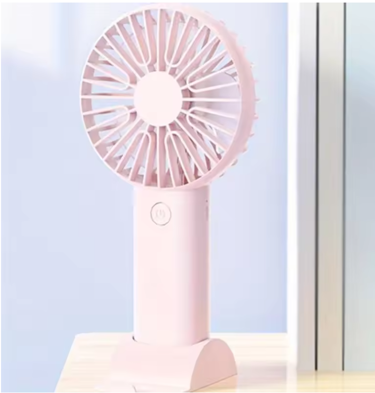 【Clearance Sale】【Clearance Sale】 Rechargeable Desktop Table Stand Air Cooler Hand Held Electric Small Handheld Portable Mini Fan