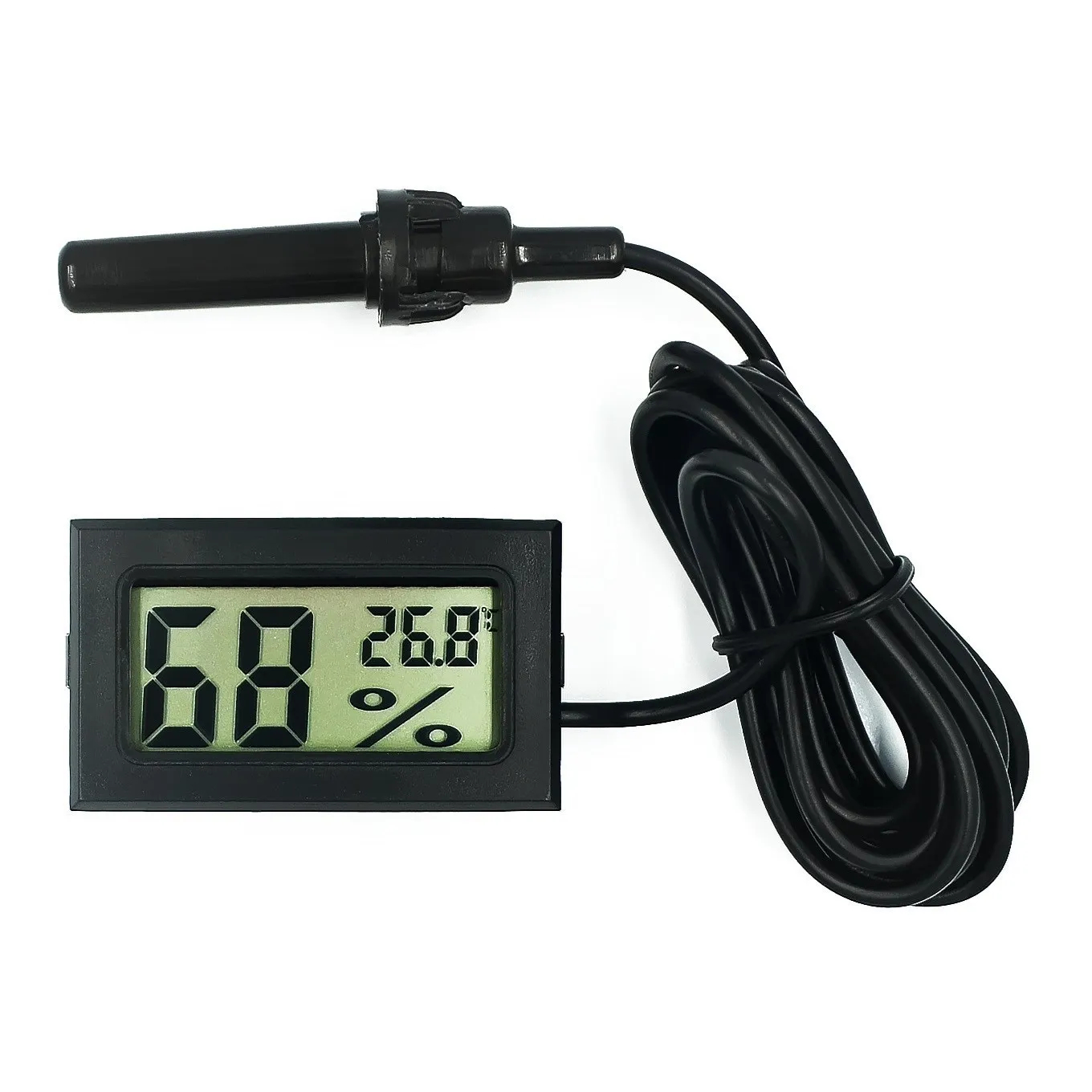 FY-10 FY-11 FY-12 embedded with probe digital temperature LCD display electronic greenhouse car home Fahrenheit temperature