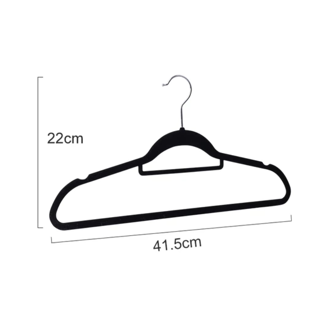 10pcs Velvet Premium Coat Hangers  for Clothes - For oraginized closet – Upgrade your closet with these ultra-thin, luxury velvet hangers designed to maximize storage space.