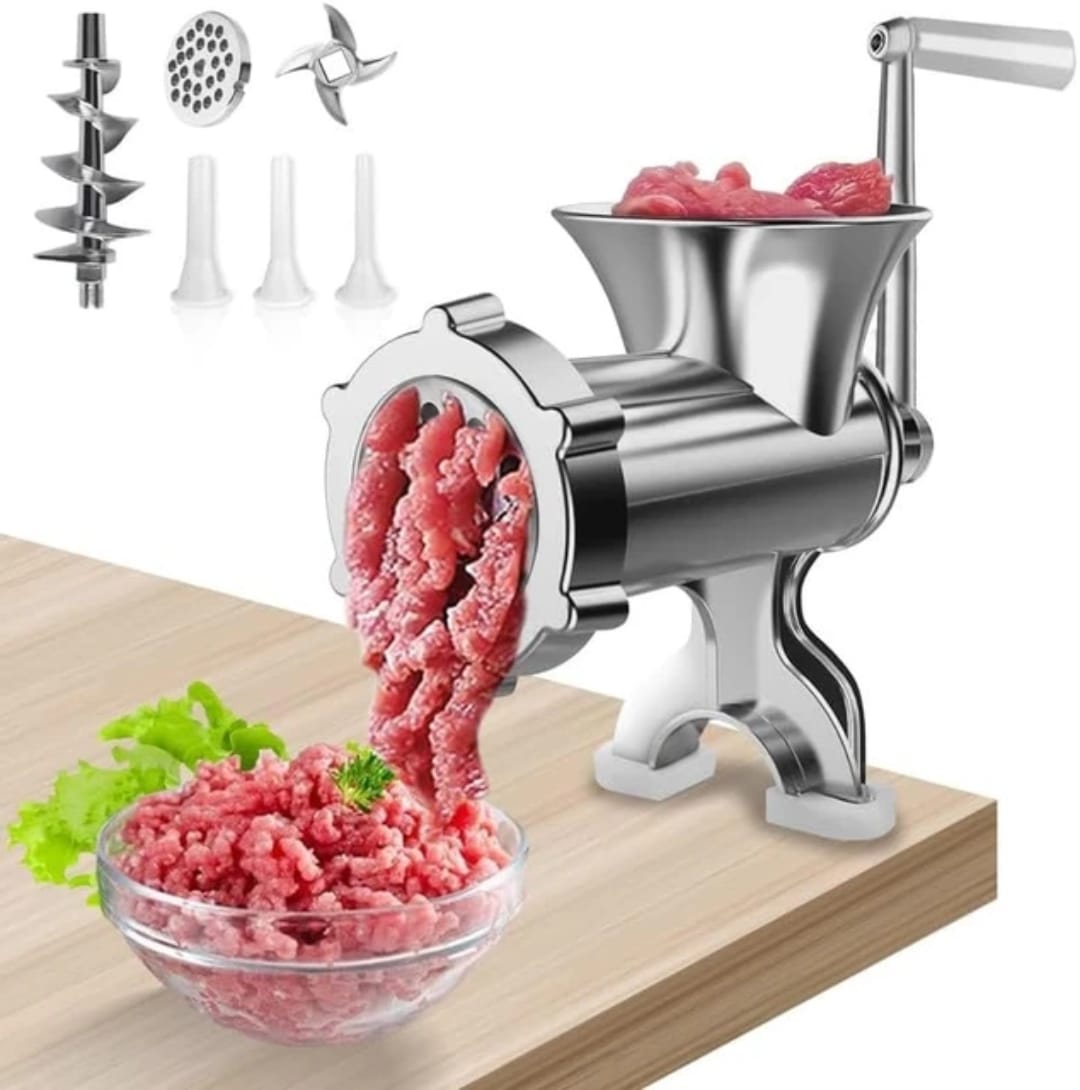 Manual Meat Mincer/ Grinder - Size - 8 -  make minced meat at the comfort of your home