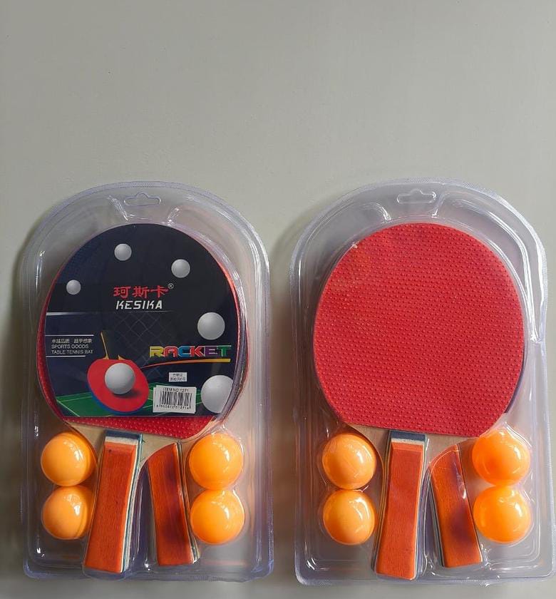 🛒 VALUE OFFER 🛒 - a 1 pc TABLE TENNIS SET  2 bats aand 4 balls at affordable price and of very high quality
