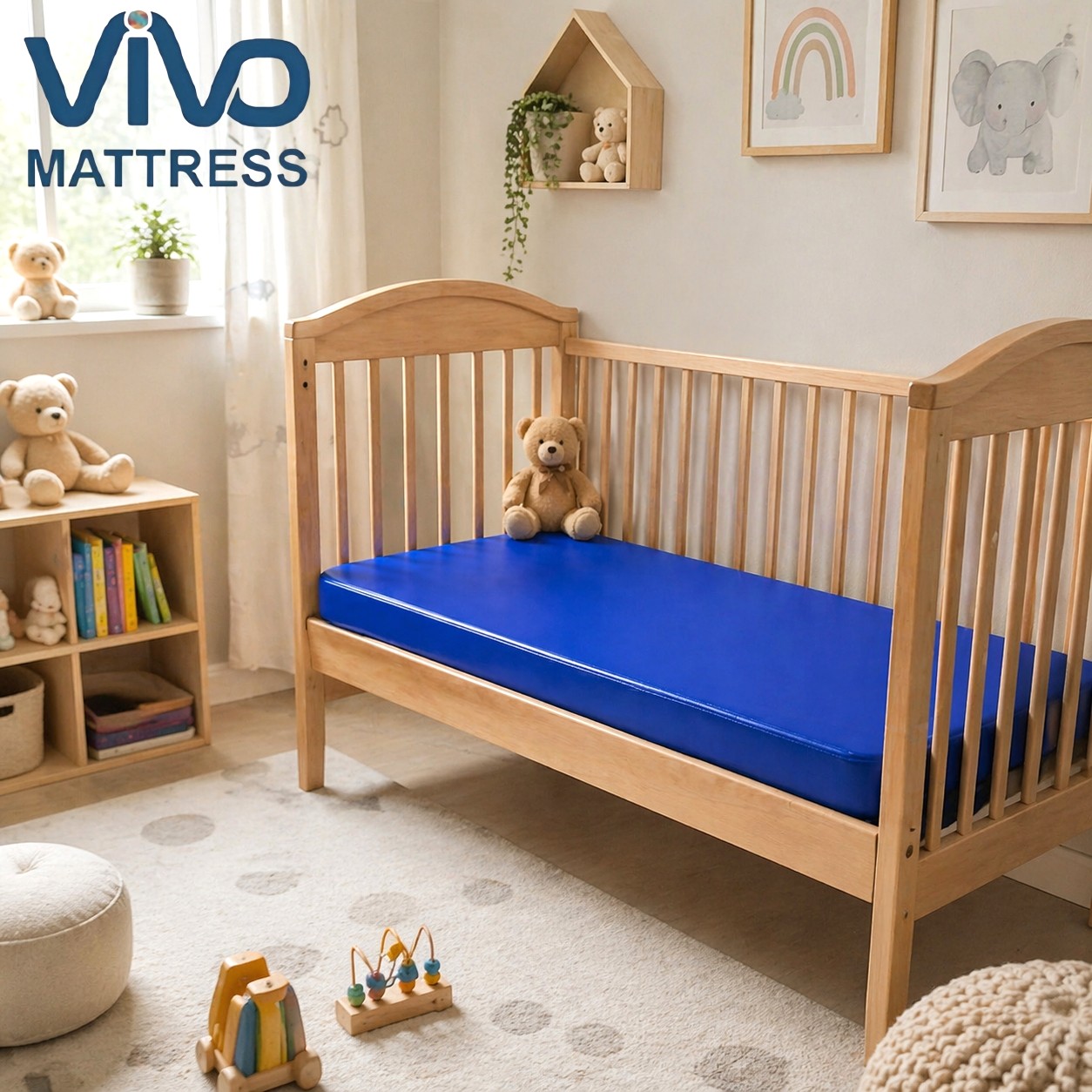 SHDQ Vivo Baby Mattress Kenya | Quilted High Density Very Comfortable Durable Affordable Well , Designed Quality Baby Mattress | Made For Baby Comfort & Perfect Baby Sleep